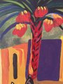 Rural Spaces: a Mediterranean Village, original acrylic painting on canvas
