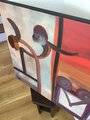 Monkey Business, original abstract acrylic painting on canvas