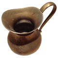 Beautifully ETCHED vintage BRASS PITCHER