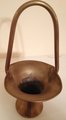 BRASS FLOWER BASKET