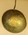 Antique moorish brass ladle