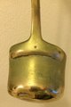 Vintage Solid Brass 2.5 Cup Ladle With Brass Handle Curved Bottom