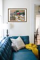 PALMS VILLAGE - Original fine art, Acrylic Painting on Canvas