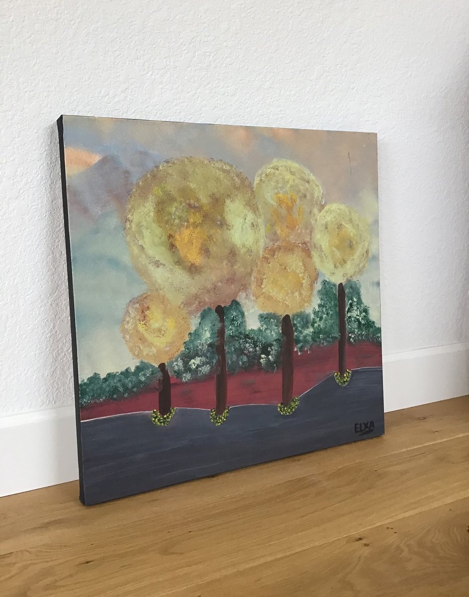 Original artwork: GOLDEN TREES