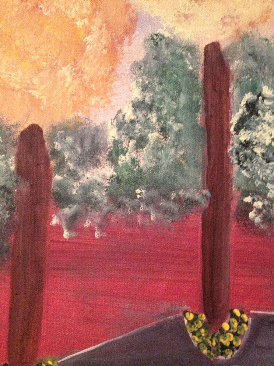 Original artwork: GOLDEN TREES