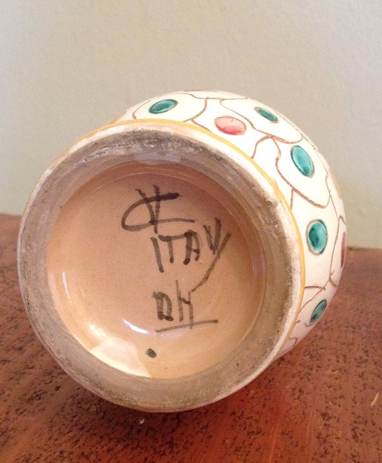 Colorful Italian Vase