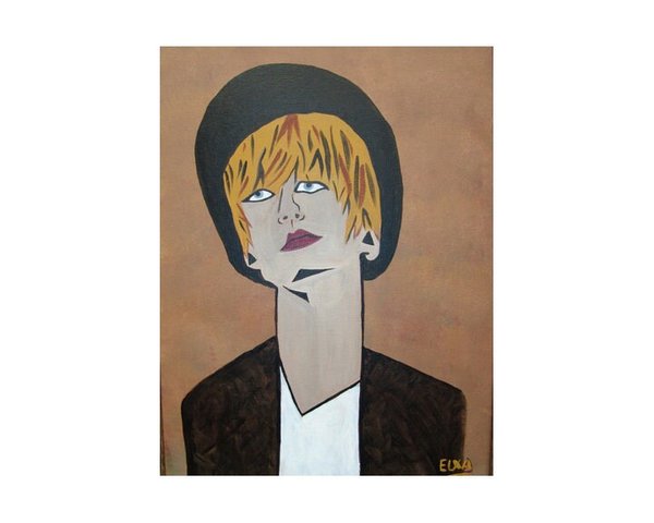 Cindy Rock -- Original acrylic painting on canvas